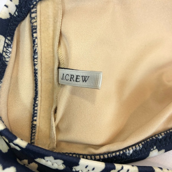 J. Crew 3-Piece Flowered Bikini Swimsuit XXS, XS - Picture 9 of 13